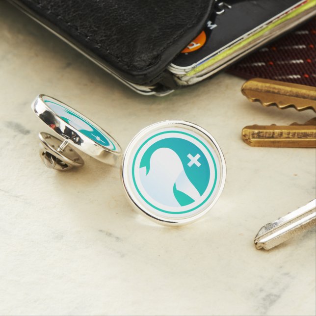 Dentist | Toothbrush Teeth Lapel Pin (In Situ)