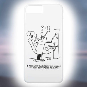 Dentist Treating a Patient Cartoon iPhone 8 Plus/7 Plus Case