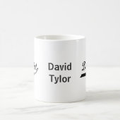 Dentist Typography Coffee Mug (Center)