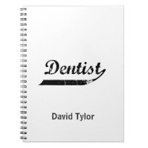 Dentist Typography Notebook