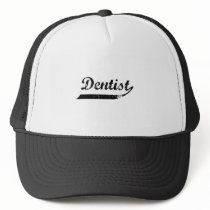 Dentist Typography Trucker Hat