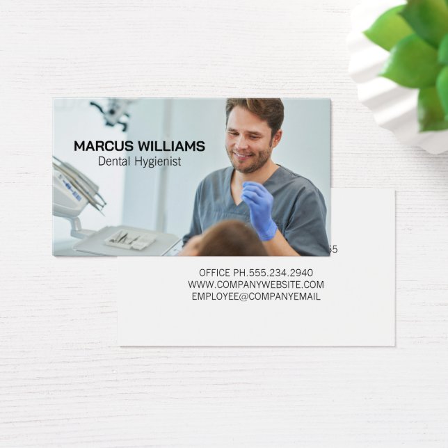 Dentist Working with Patient (Desk)
