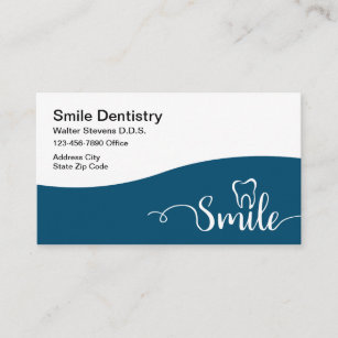 Dentistry Appointment Theme Business Card