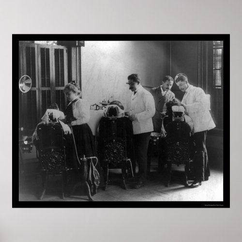 Dentistry at Howard University Washington DC 1900 Poster