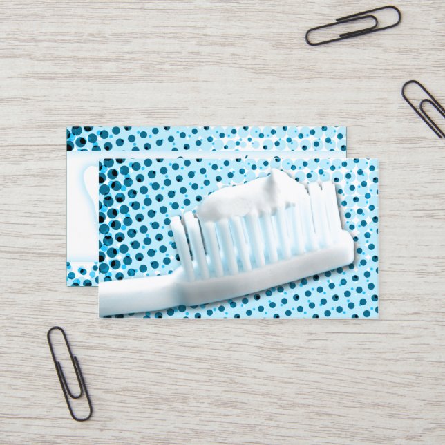 dentistry business card (Front/Back In Situ)