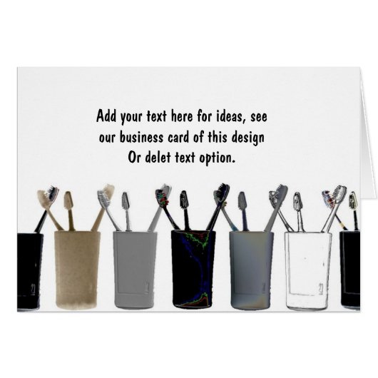 Dentistry Cards (Front Horizontal)