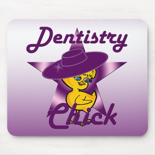 Dentistry Chick #9 Mouse Pad (Front)