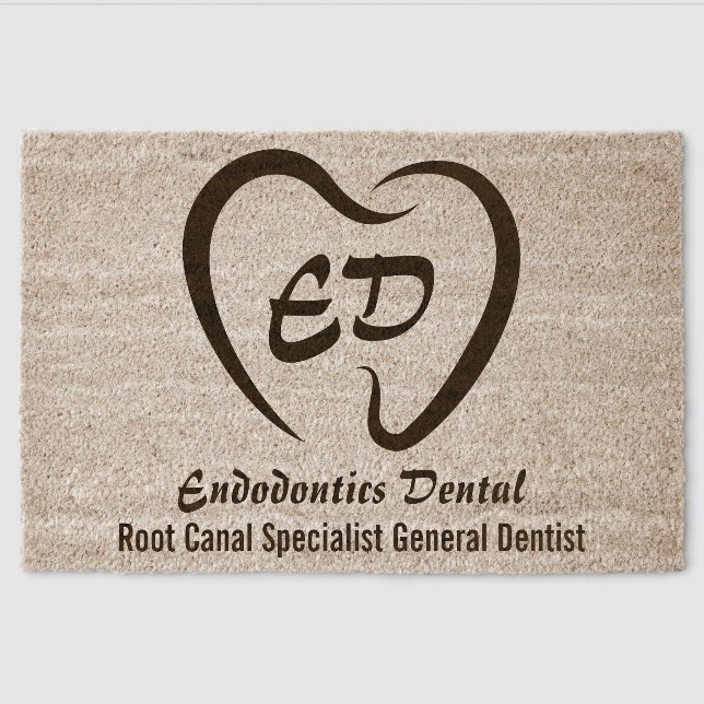 Dentistry Fiber Doormat (Front)