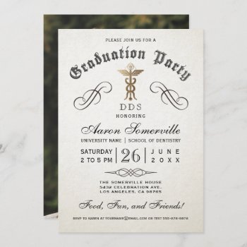 Dentistry School Graduation Invitations by Anything_Goes at Zazzle