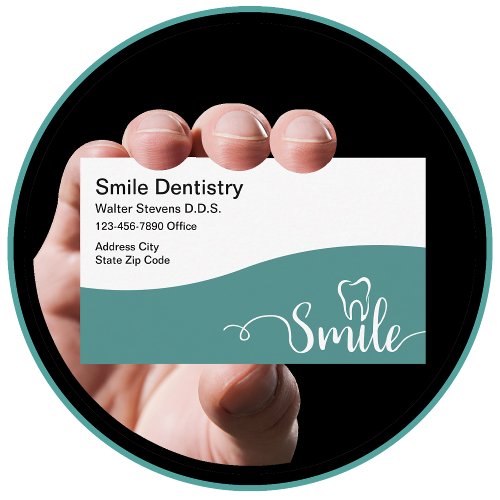 Dentistry Theme Business Card