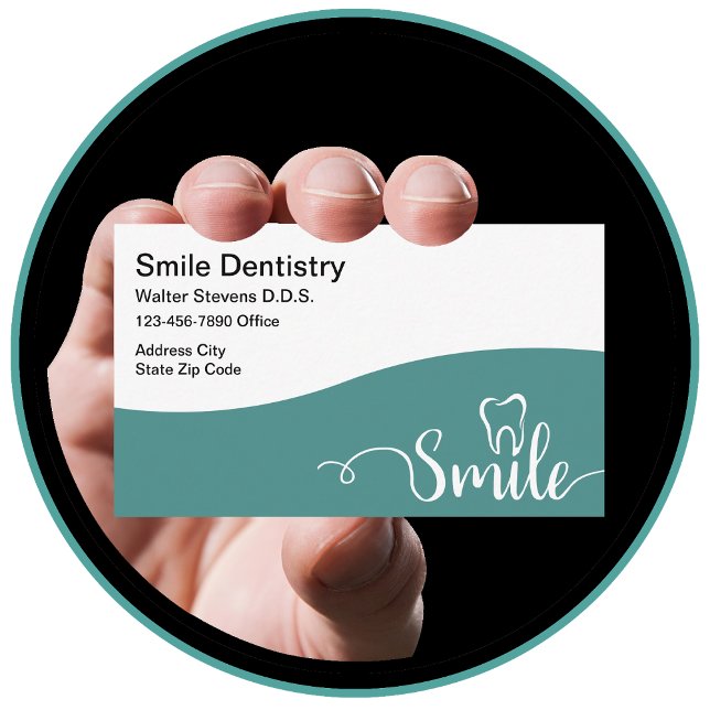 Dentistry Theme Business Card (dentist)