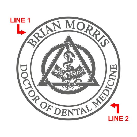 Dentist's Box Set w/ Whiskey Glasses & Decanter (Design)