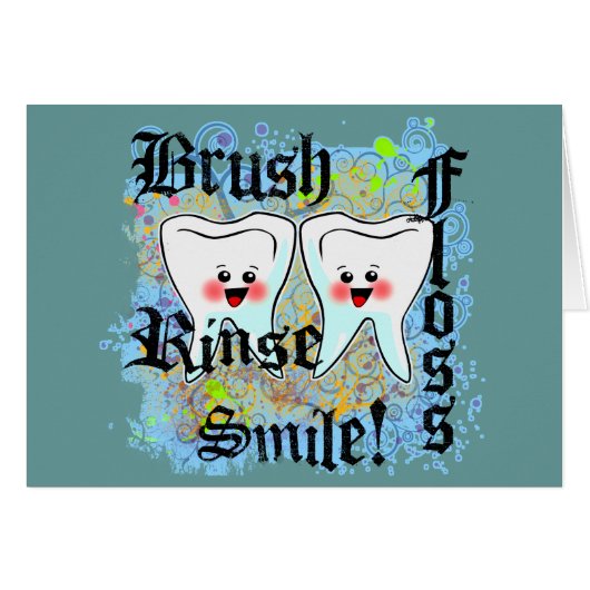 Dentists Dental Professionals Cards (Front Horizontal)