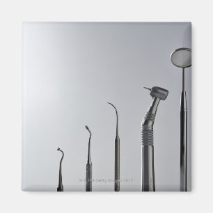 Dentist's instruments magnet