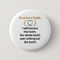 Dentist's Oath Funny DDS Graduation Gift
