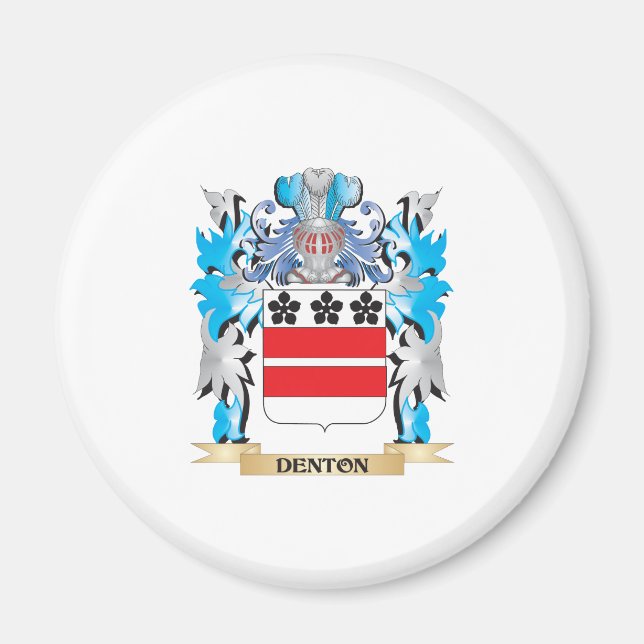 Denton Coat of Arms - Family Crest Magnet (Front)