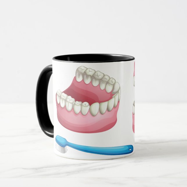 Dentures Mug (Front Left)