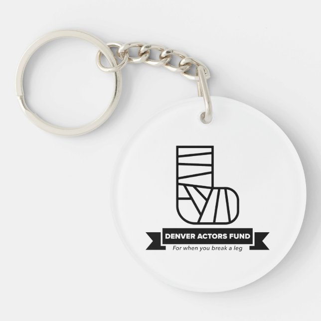 Denver Actors Fund Keychain (Front)