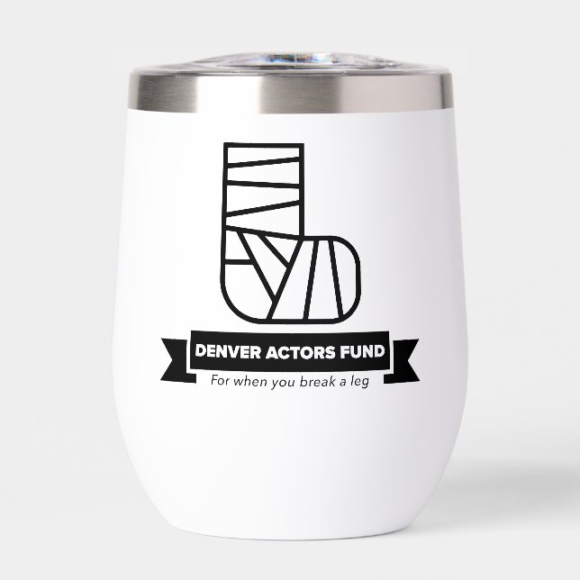 Denver Actors Fund Tumbler (Front)