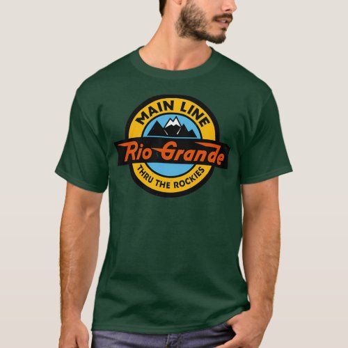 Denver and Rio Grande Western Railroad T_Shirt