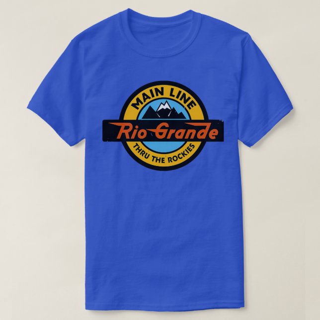 Denver and Rio Grande Western Railroad TShirt Clas (Design Front)
