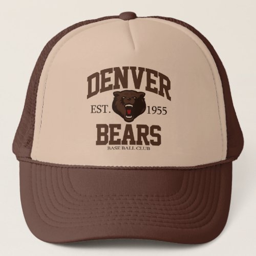 Denver Bears Trucker Hat