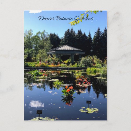 Denver Botanic Garden Postcard