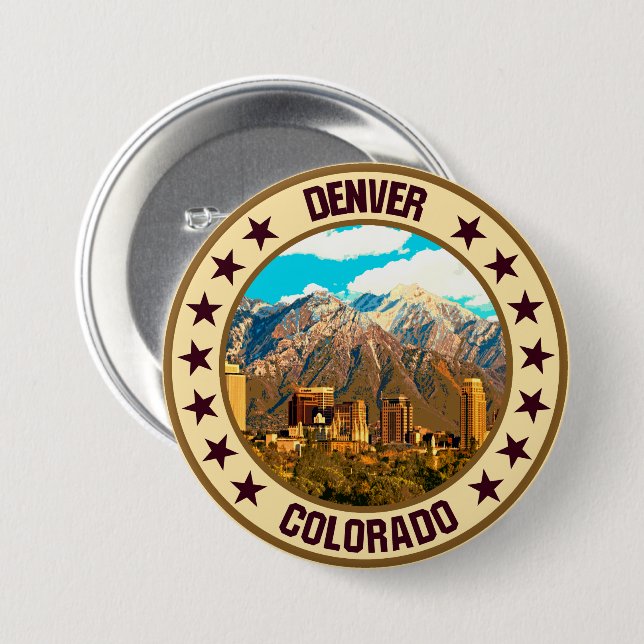 Denver                                             button (Front & Back)