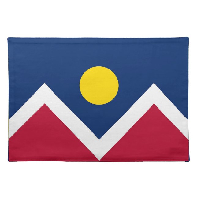Denver City Flag American MoJo Placemat (Front)
