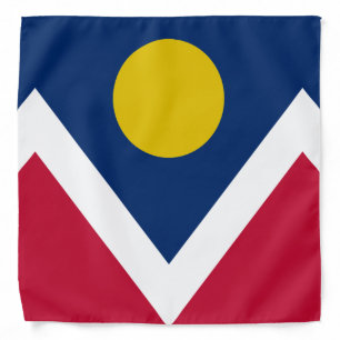 Denver City flag Bandana