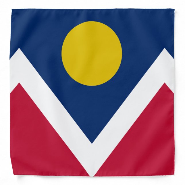 Denver City flag Bandana (Front)