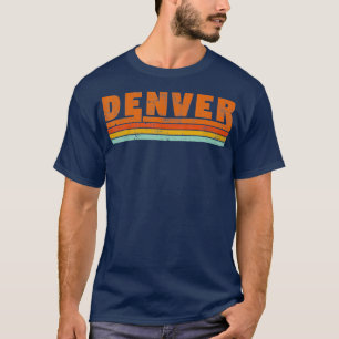 Denver City Fun 70s Disco Vintage Souvenir T-Shirt