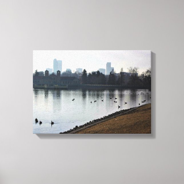 Denver City Park, Denver, Colorado Canvas Print (Front)