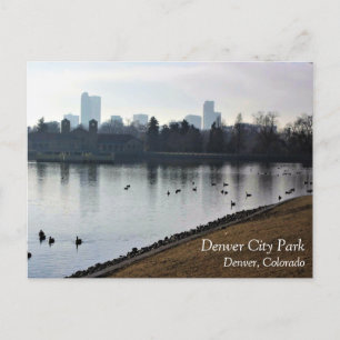 Denver City Park, Denver, Colorado Postcard