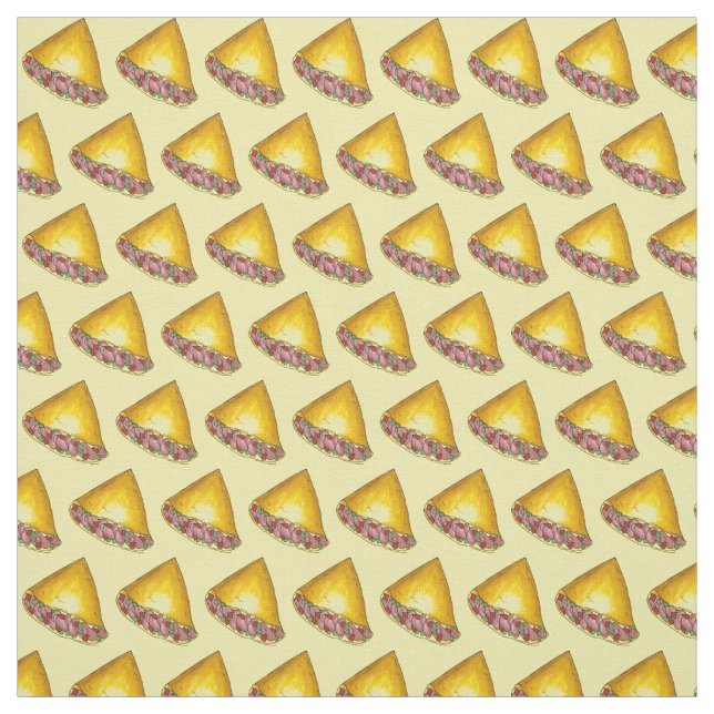 Denver CO Egg Omelet Omelette Breakfast Food Fabric (Swatch)