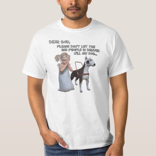 Denver CO Hates the Disabled  Pitbull Dogs T_Shirt