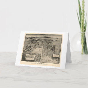 Denver, CO Panoramic Map-1907 Card