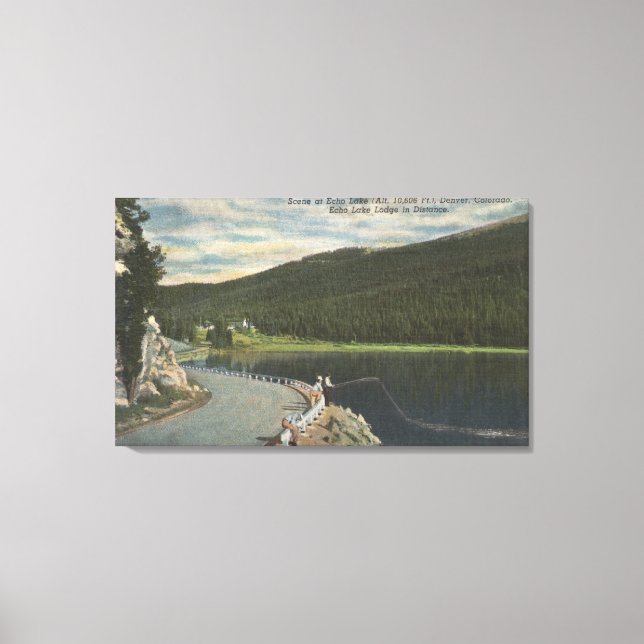 Denver, Colorado 2 Canvas Print (Front)