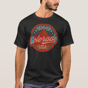 Denver Colorado badge T-Shirt