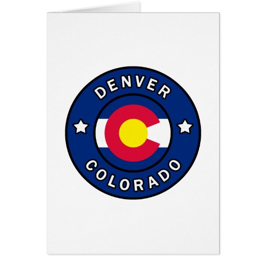 Denver Colorado Cards (Front)
