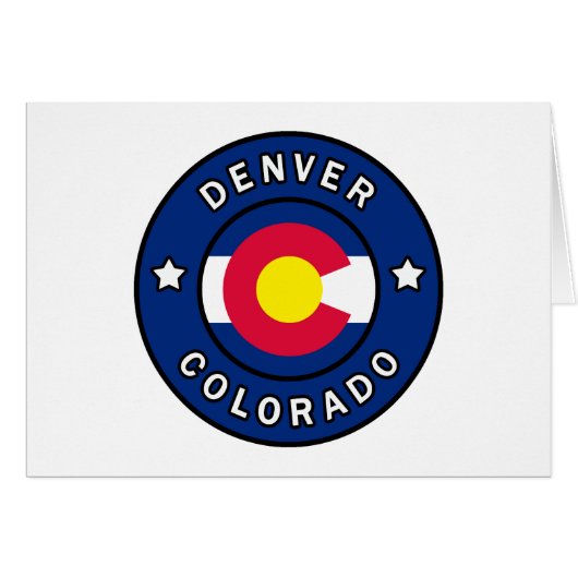 Denver Colorado Cards (Front Horizontal)