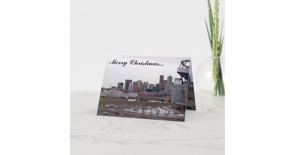 Denver, Colorado Christmas Card | Zazzle.com