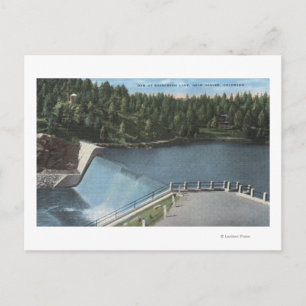Denver, Colorado - Dam at Evergreen Lake View Postcard