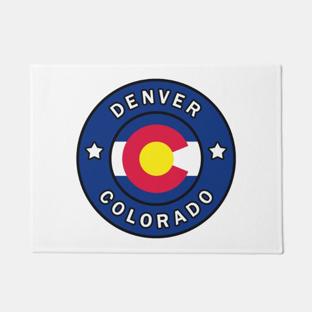 Denver Colorado Doormat (Front)