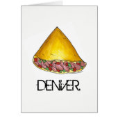Denver Colorado Egg Omelet Omelette Breakfast Food (Front)
