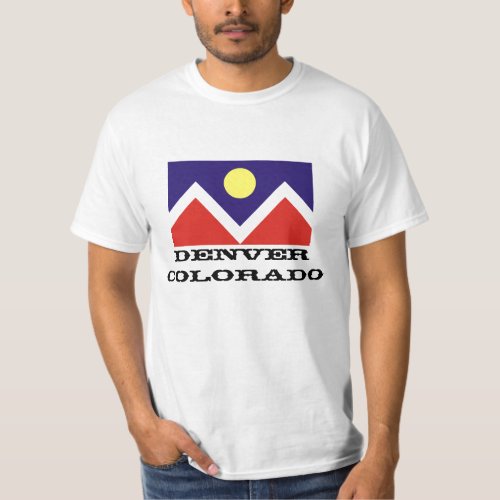 Denver Colorado Flag T_Shirt