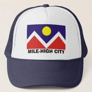 Denver, Colorado Flag Trucker Hat