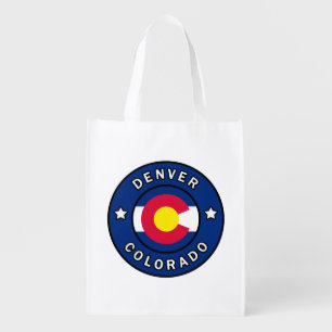 Denver Colorado Grocery Bag
