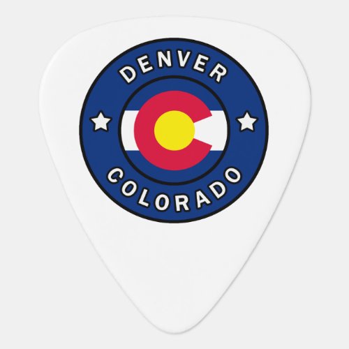 Denver Colorado Guitar Pick