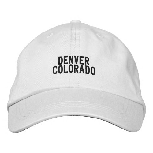 Denver Colorado Hat